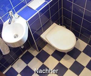 Gäste WC nachher