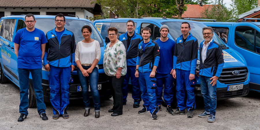 Das Team von Müller Haustechnik