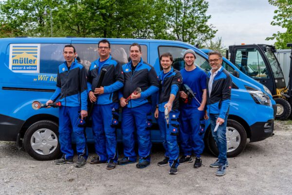 Monteure von Müller Wasser & Wärme